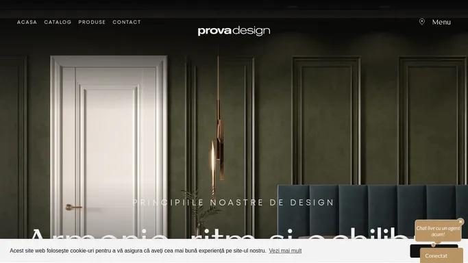 Producator Usi, Ferestre, Scari si Design interior din lemn | ProvaDesign.ro