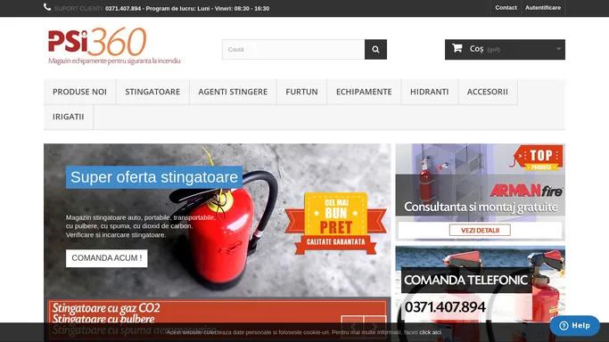 Magazin Online Echipamente PSI‎, Stingatoare, Hidranti - Industrial Cruman SRL