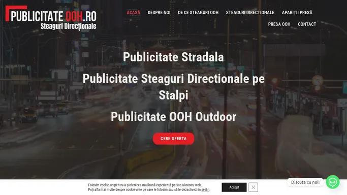 Acasa - PublicitateOOH.ro - Divizia Eko Group specializata in steaguri directionale in Bucuresti si Ilfov