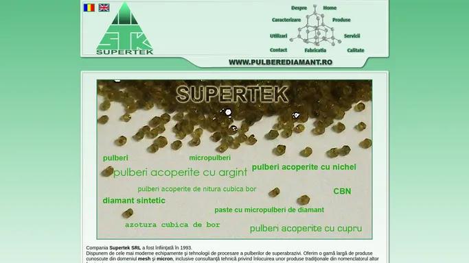 Pulberi diamant - Supertek