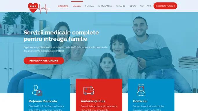 Puls Medica - Clinica Medicala si Servicii Urgenta Ambulanta