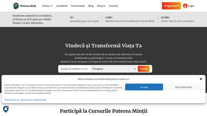 Puterea Mintii - Invata, Creste, Daruieste