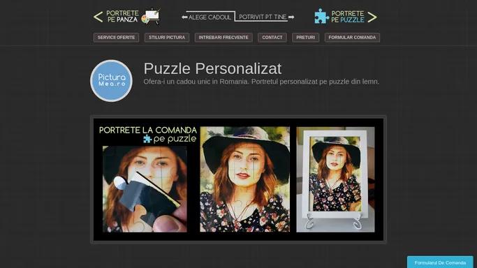 Puzzle Personalizat cu Poza | Personalizare Puzzle din Lemn