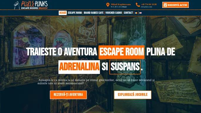 Puzzle Punks Escape Room Brasov