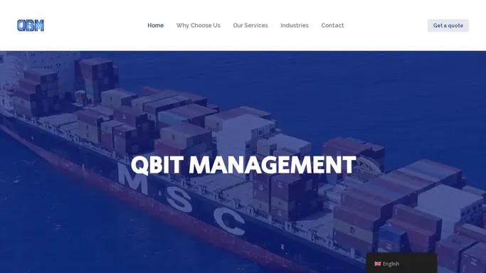 QBIT MANAGEMENT - Logistics Services