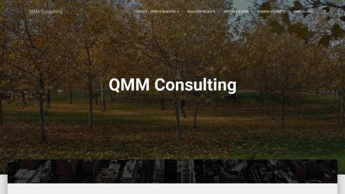 Home - QMM Consulting