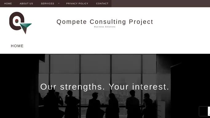 Qompete Consulting Project – Business Solutions