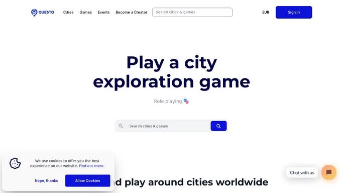 Questo: Play & Explore Fun Tours by Local Storytellers