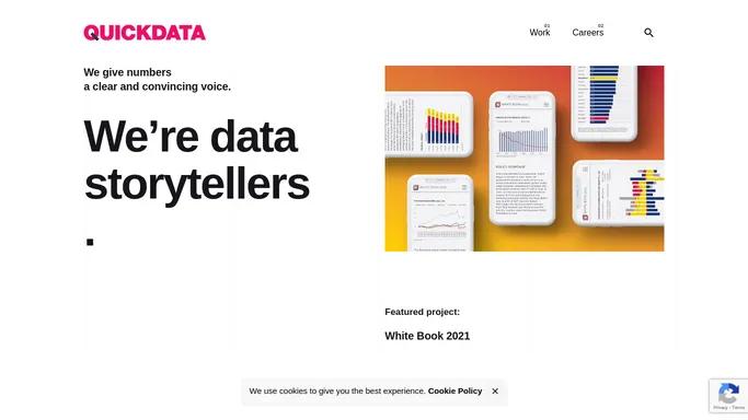 Quickdata - We transform data into beautiful visual representations