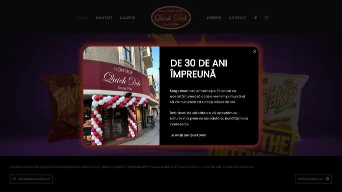 Quick Deli – Convenience Store – Non Stop Since 1994