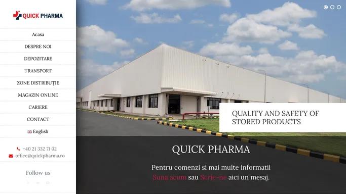 Quick Pharma – Pharma distribution