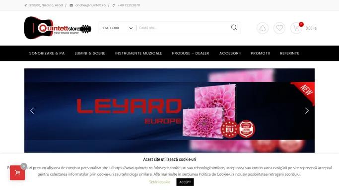 QUINTETT-STORE – your music source
