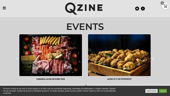 Qzine Catering – Mancare cu IQ