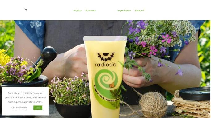 Radiosia – Crema multifunctionala naturala