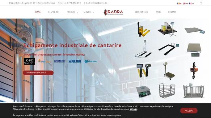 Radra Industrial - Cantare si Servicii Industriale