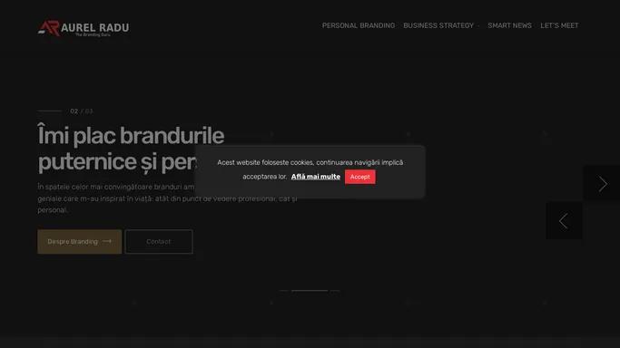 Radu Aurel Marius - Branding & Rebranding - Web Design - SEO