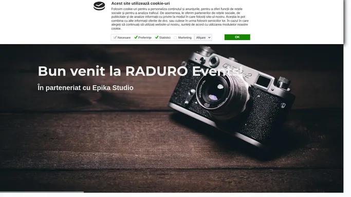 RaduroEvents – Evenimente by Raduro