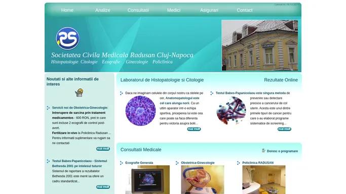 Radusan - Anatomie Patologica Histopatologie Citologie Babes Papanicolau Ecografie Ginecologie Policlinica