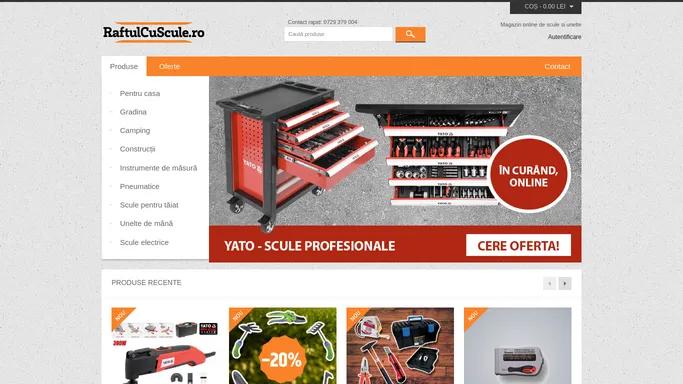 Raftul cu scule | Magazin online de scule si unelte