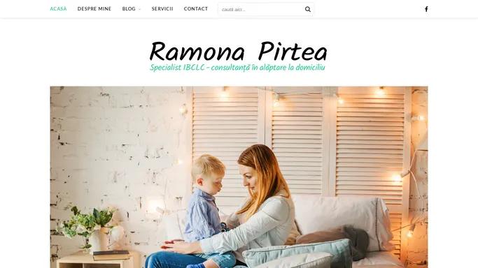 Ramona Pirtea · Consultant alaptare la domiciliu in Bucuresti si Ilfov ·