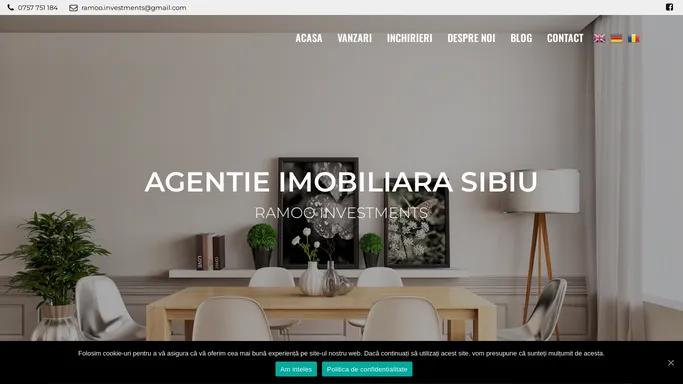 Agentie imobiliare Sibiu | Ramoo Investments Romania