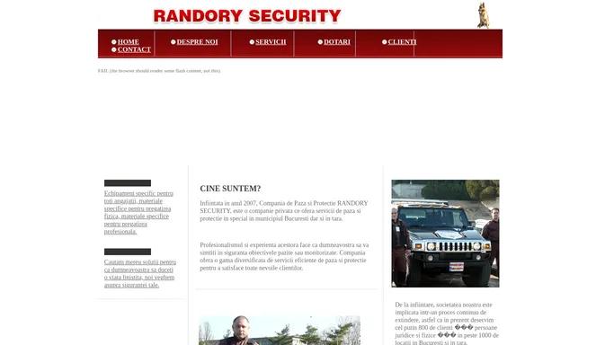 Randory Security - Prima Pagina