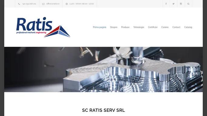 RATIS SERV SRL – Construction Renovation Theme