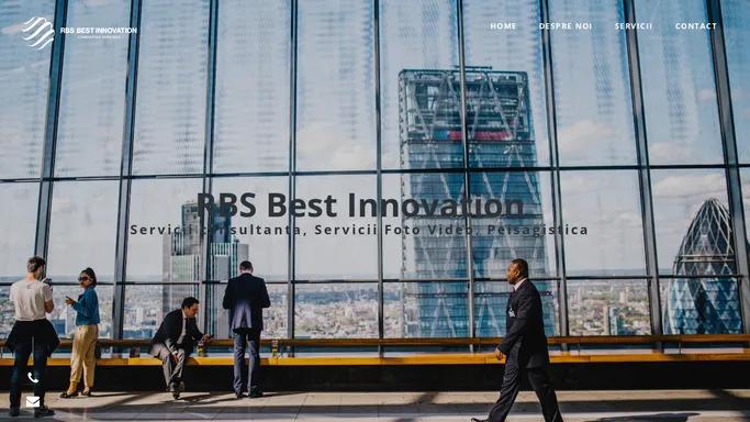 RBS Consulting Services - Best innovation