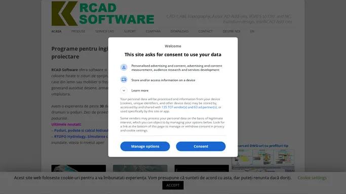 RCAD Software pentru proiectare 2D si 3D