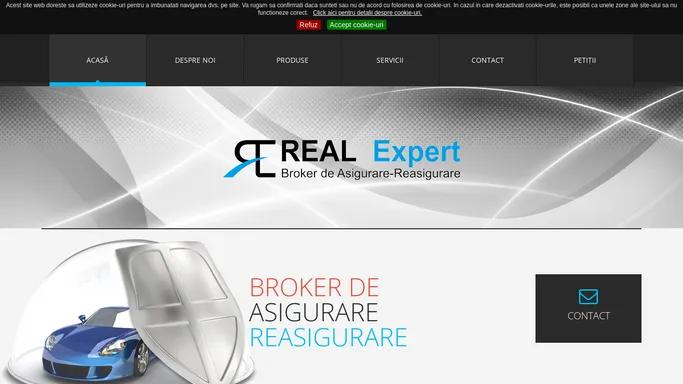 Real Expert - Broker de Asigurare si Reasigurare - Bacau