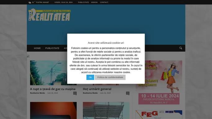 Realitatea Media - Informatia ta de fiecare zi