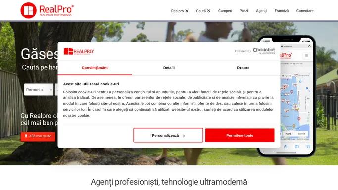 Realpro | Imobiliare, Case de Vanzare, Apartamente de Vanzare, Agenti Imobiliari