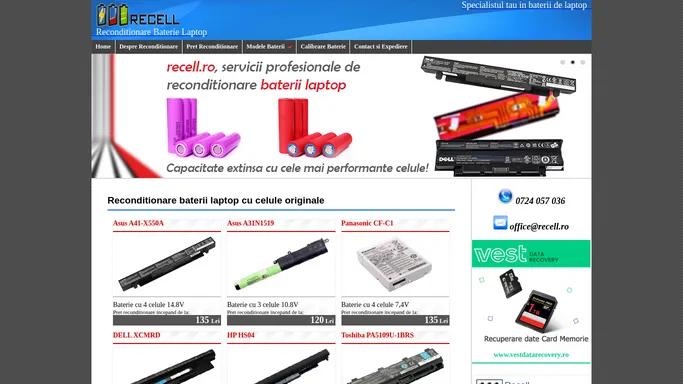 recell.ro | Reconditionare Baterie Laptop