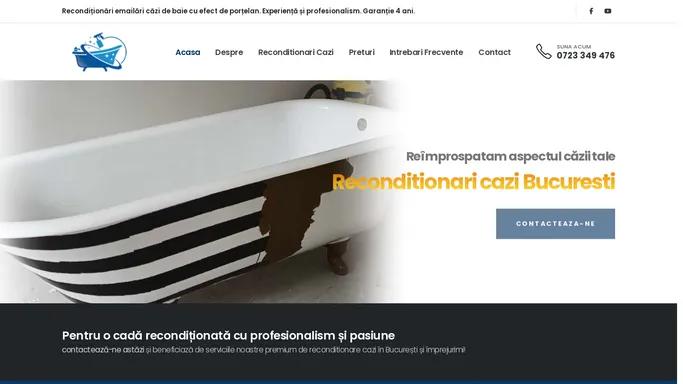 Reconditionari emailari cazi Bucuresti | Efect de portelan