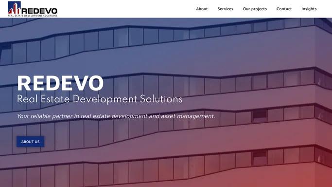 REDEVO | Real Estate Development Solutions