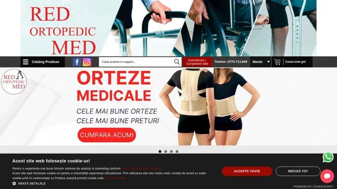 Red Ortopedic Med - Orteze si dispozitive medicale pentru recuperare