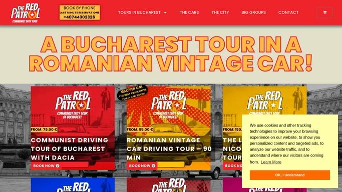 Bucharest Tour in a Romanian Vintage Car - RedPatrol.ro