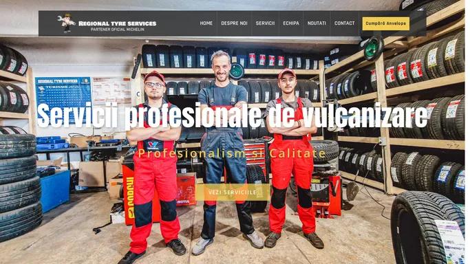 Regional Tyre Services – Atelier de vulcanizare profesionist, oferind servicii de reparare, montare si echilibrare a anvelopelor, pentru siguranta si confortul calatoriilor tale