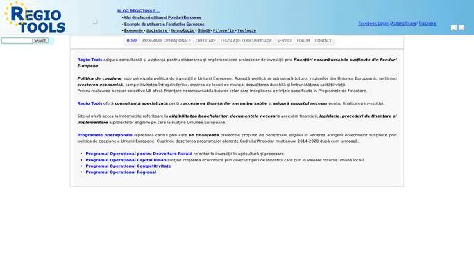 Home Page | Regio Tools