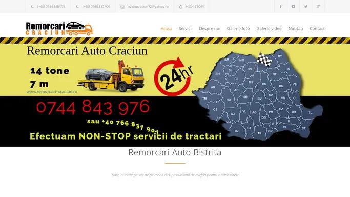 Remorcari Auto Bistrita - 0744843976