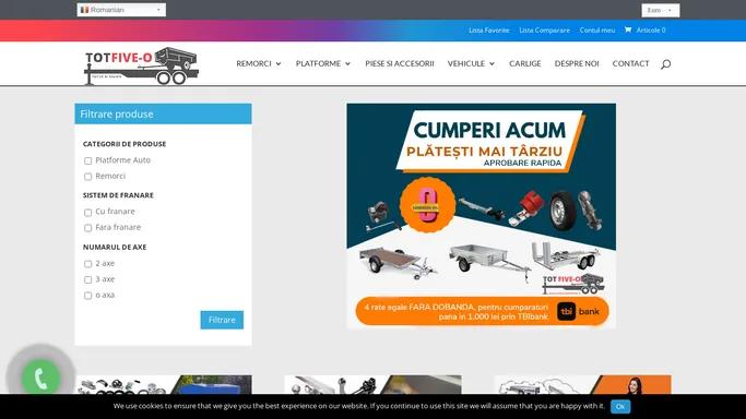 Remorci auto | platforme auto | piese si accesorii | Albota, Pitesti, Arges