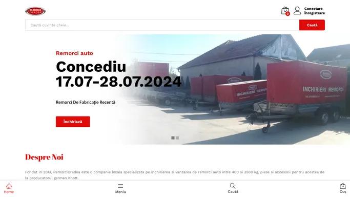 Remorci Oradea | Vanzari Remorci, Inchirieri Remorci