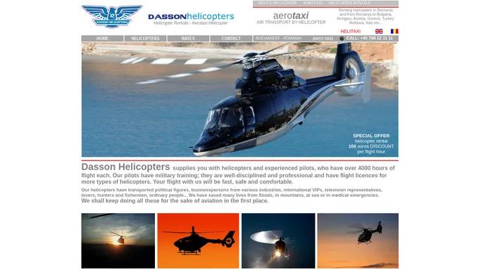 Helicopter Rentals in Romania,Aerotaxi,Helitaxi.Aerial Ambulance.Rent helicopter.