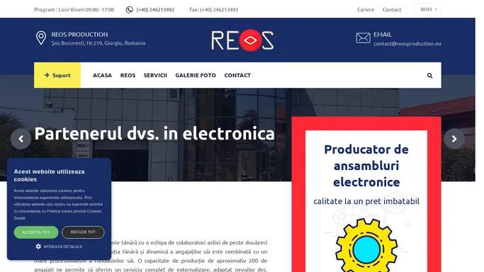 Reos Production - Partenerul dvs. in electronica