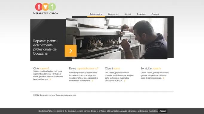 Reparatii Horeca - Service pentru echipamente profesionale de bucatarie