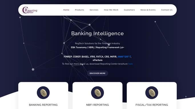 Reporting Center | Banking Intelligence