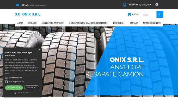 Anvelope Resapate Camion - S.C. ONIX S.R.L.​