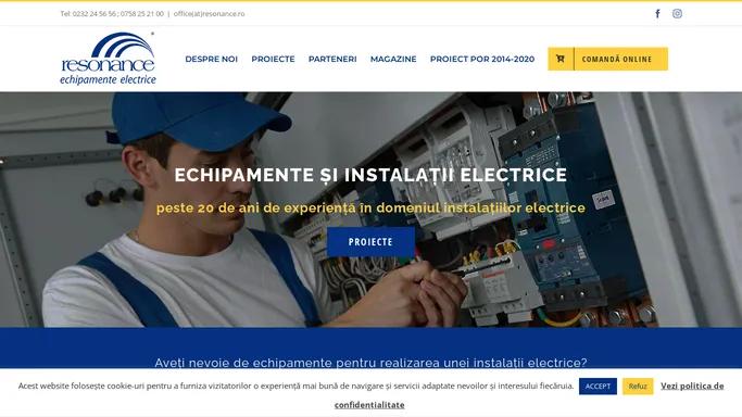 Resonance Distribution – universul instalatiilor electrice