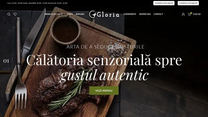 Comanda mancare la domiciliu Timisoara - Restaurant Gloria