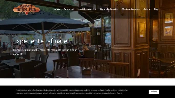 Restaurant in Braila Reset Irish Pub – Restaurante Braila